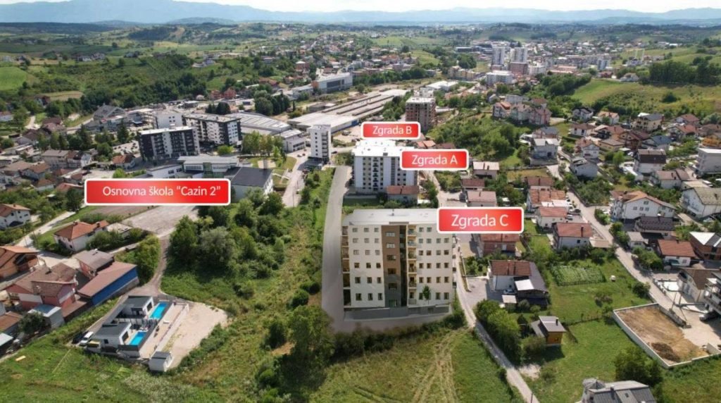 nova zgrada Cazin